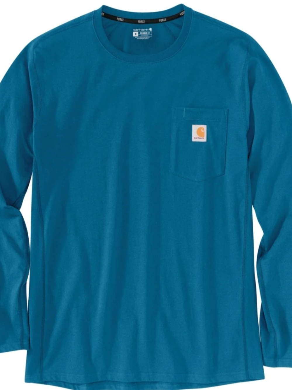 CARHARTT FORCE RELAXED FIT MIDWEIGHT LONG-SLEEVE POCKET T-SHIRT Size M New $34.9